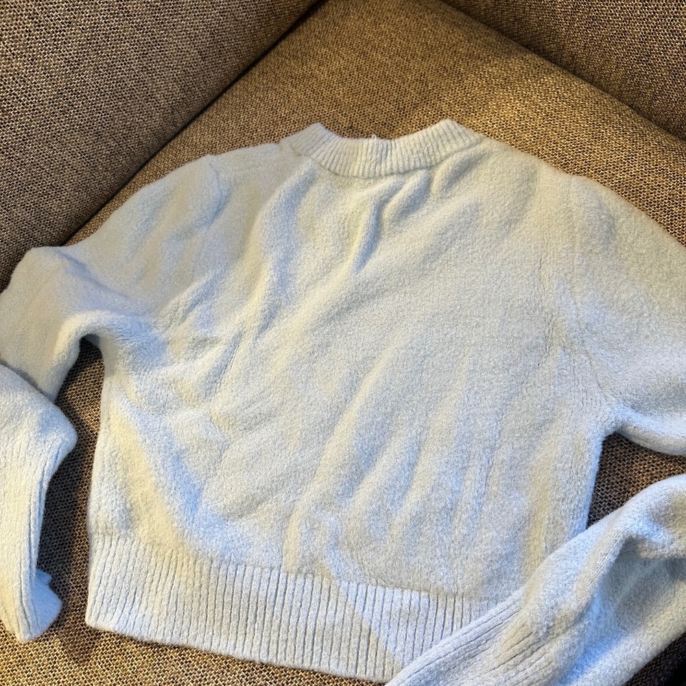 Zara light blue women's sweater